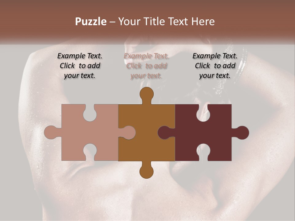 A Man With His Hands On His Head PowerPoint Template