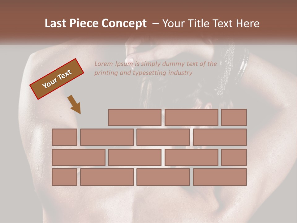 A Man With His Hands On His Head PowerPoint Template