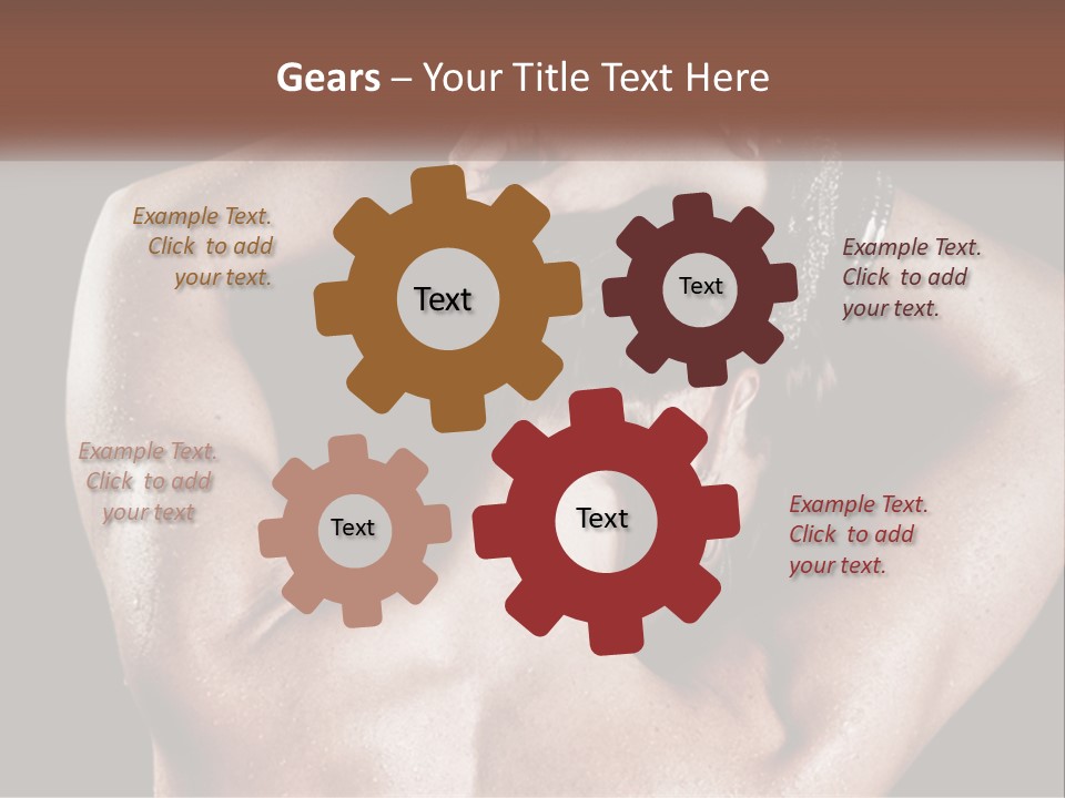 A Man With His Hands On His Head PowerPoint Template