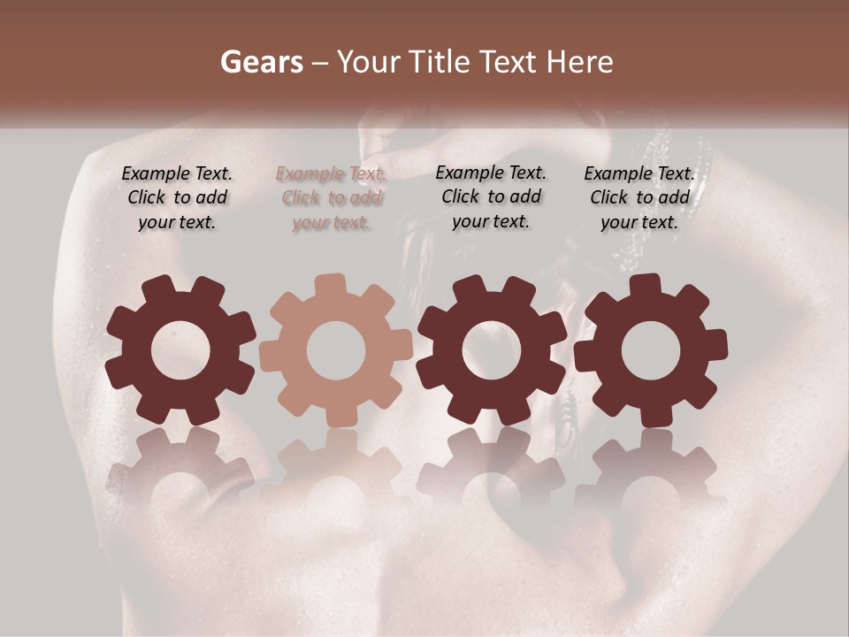 A Man With His Hands On His Head PowerPoint Template