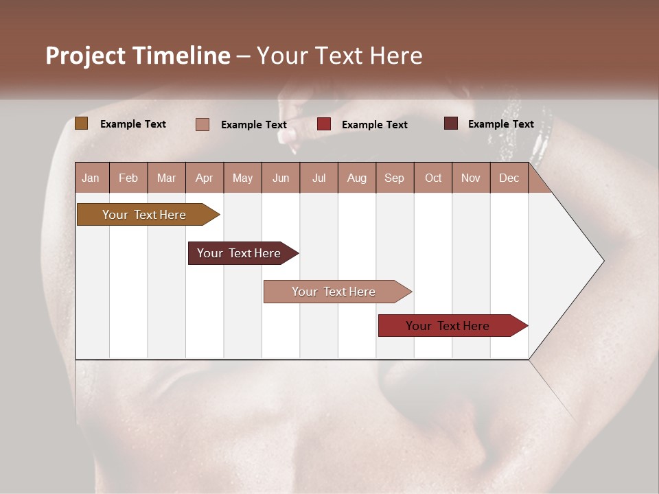 A Man With His Hands On His Head PowerPoint Template