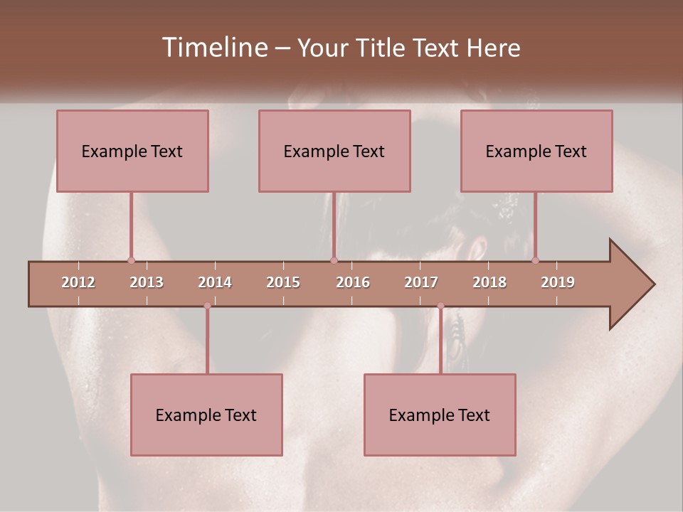 A Man With His Hands On His Head PowerPoint Template