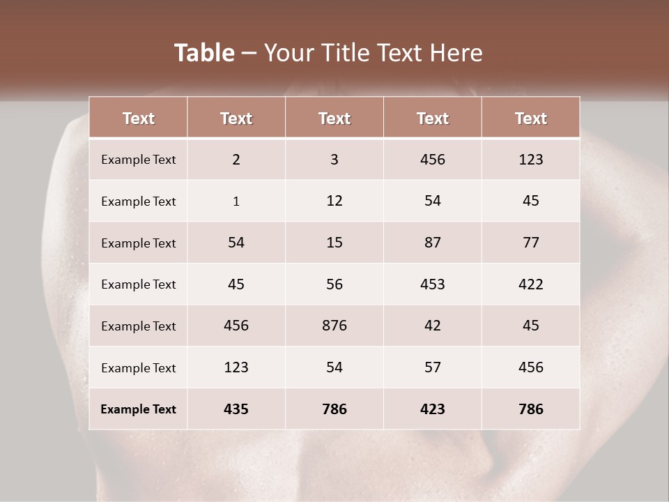 A Man With His Hands On His Head PowerPoint Template
