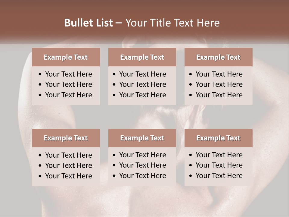 A Man With His Hands On His Head PowerPoint Template