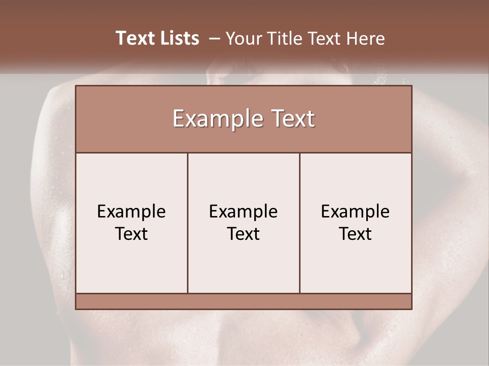 A Man With His Hands On His Head PowerPoint Template