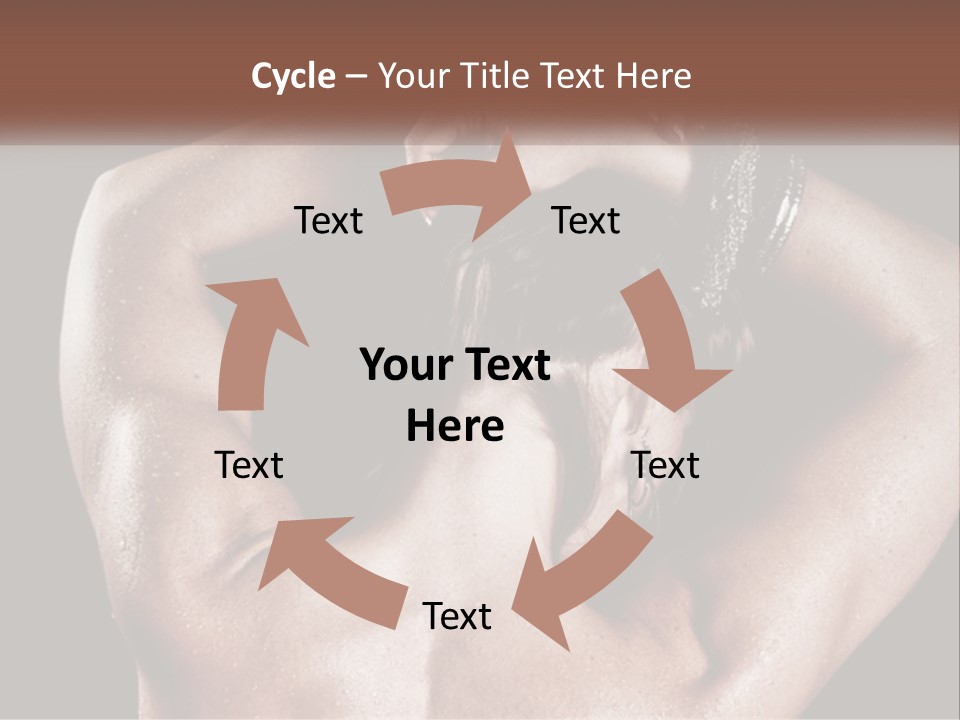 A Man With His Hands On His Head PowerPoint Template