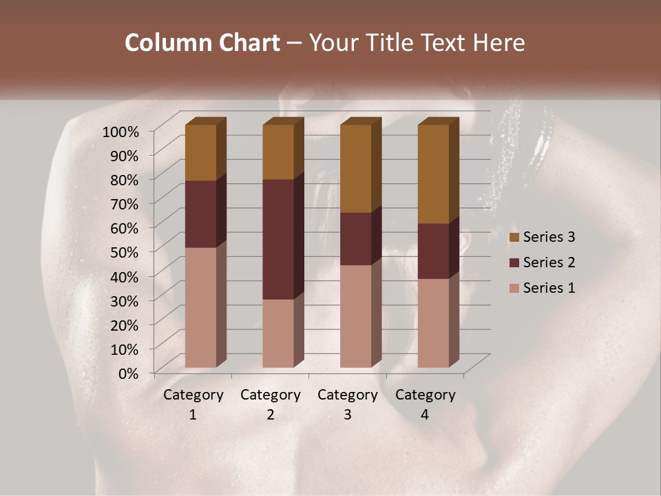 A Man With His Hands On His Head PowerPoint Template