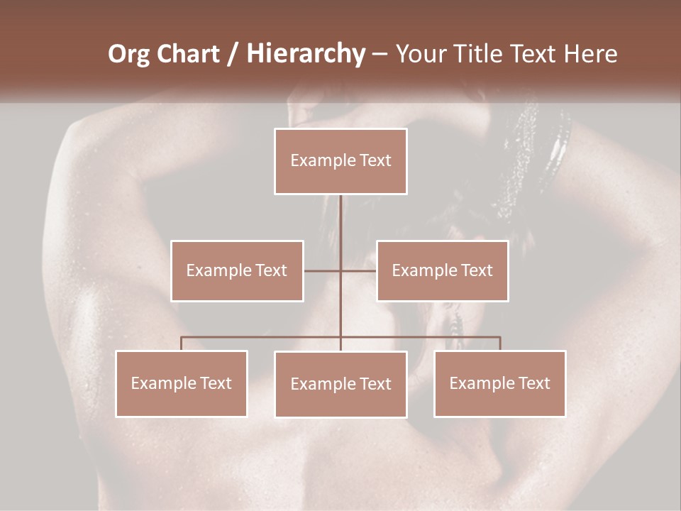 A Man With His Hands On His Head PowerPoint Template