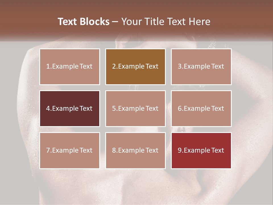 A Man With His Hands On His Head PowerPoint Template