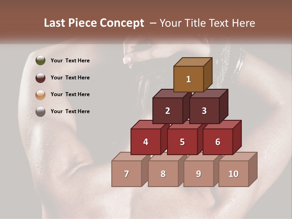 A Man With His Hands On His Head PowerPoint Template