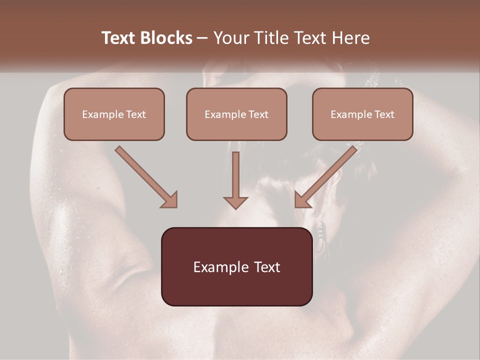 A Man With His Hands On His Head PowerPoint Template