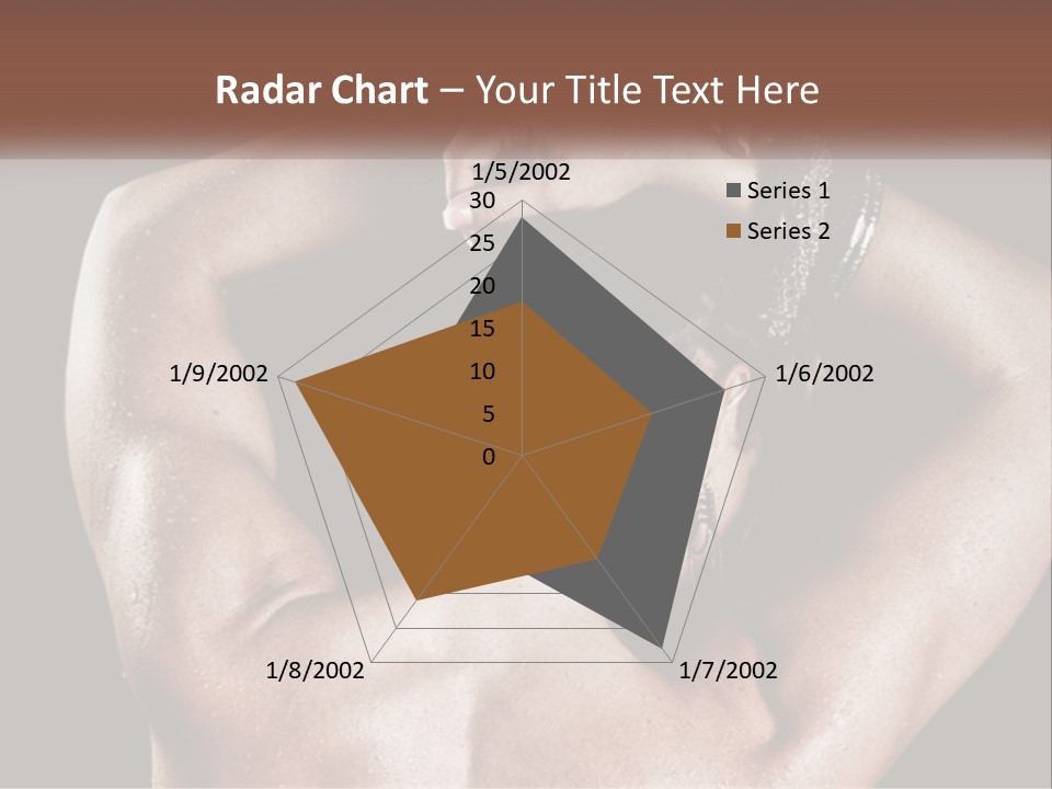 A Man With His Hands On His Head PowerPoint Template