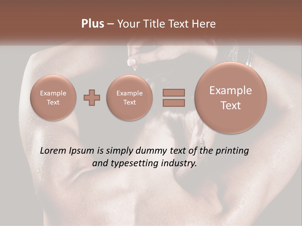 A Man With His Hands On His Head PowerPoint Template