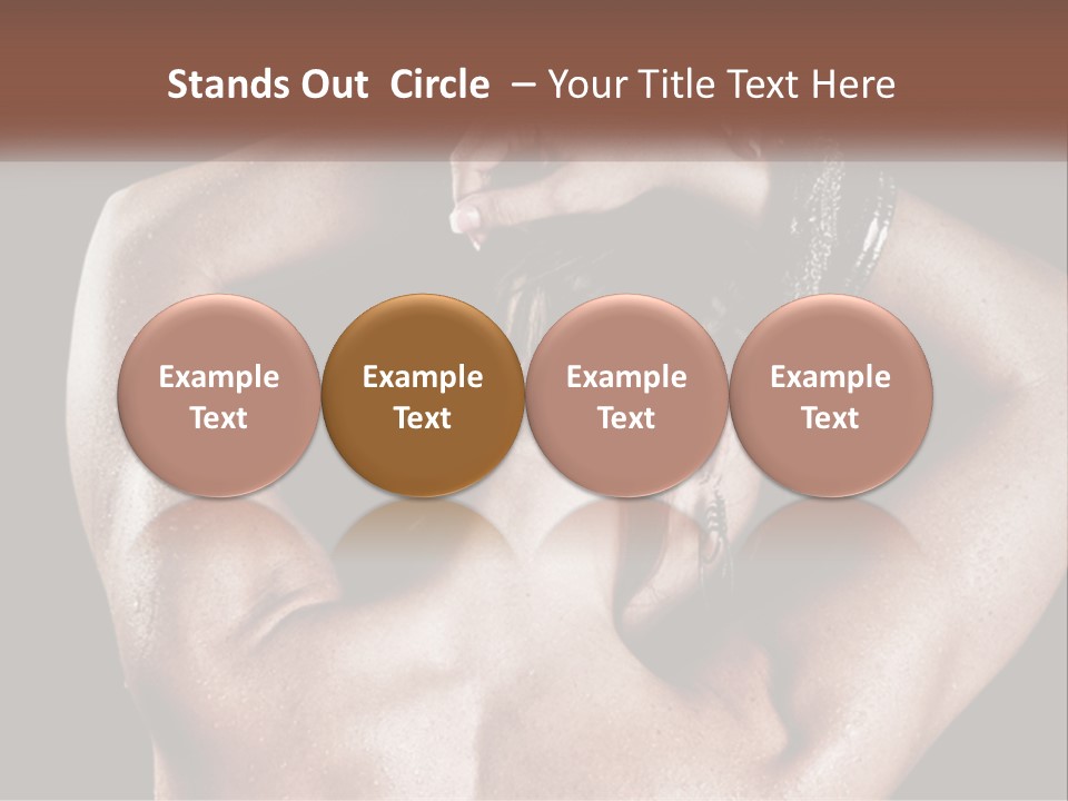 A Man With His Hands On His Head PowerPoint Template