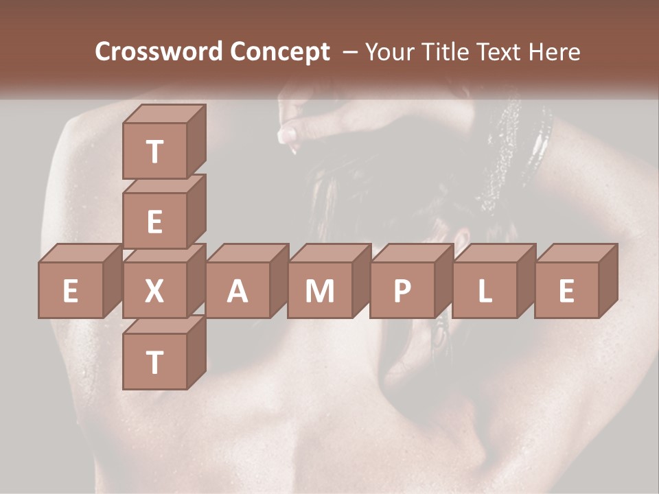 A Man With His Hands On His Head PowerPoint Template