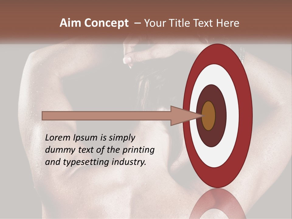 A Man With His Hands On His Head PowerPoint Template