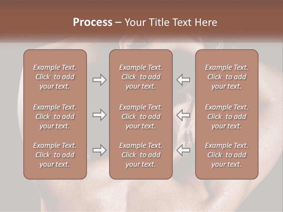A Man With His Hands On His Head PowerPoint Template