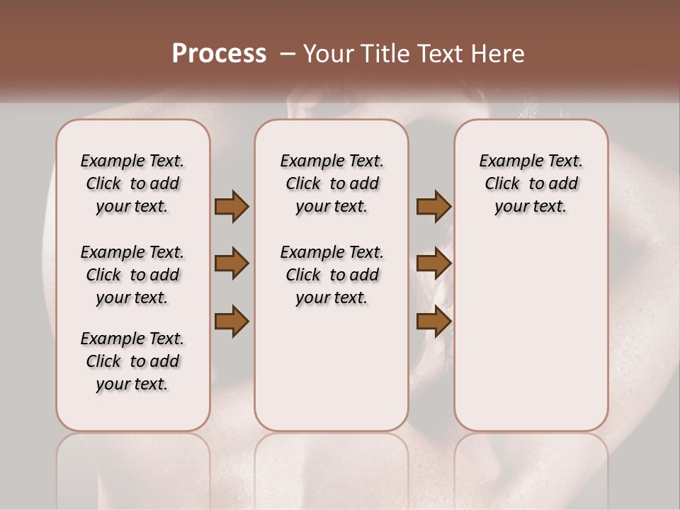 A Man With His Hands On His Head PowerPoint Template