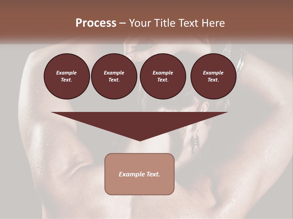 A Man With His Hands On His Head PowerPoint Template