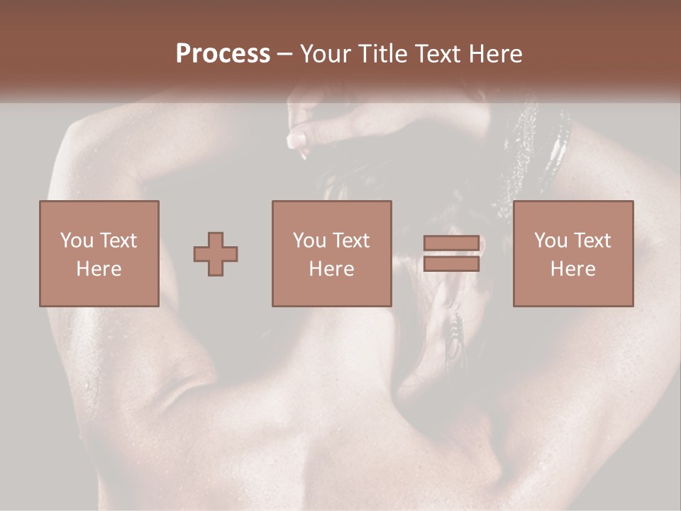 A Man With His Hands On His Head PowerPoint Template