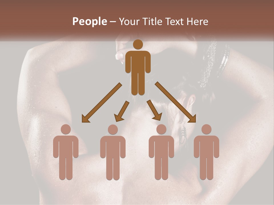 A Man With His Hands On His Head PowerPoint Template