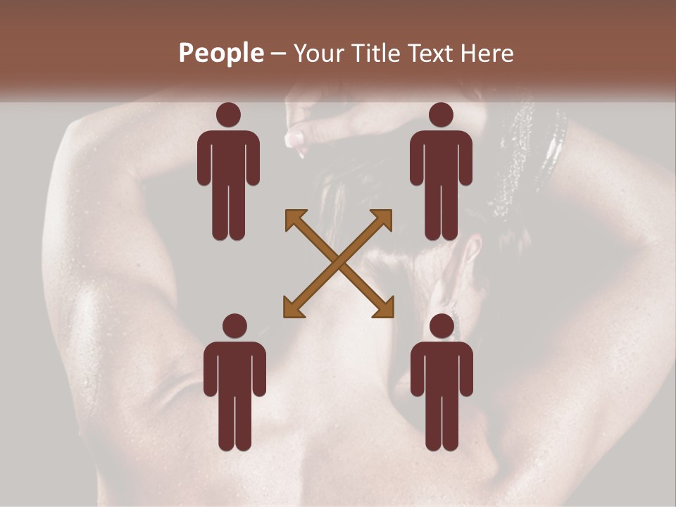 A Man With His Hands On His Head PowerPoint Template