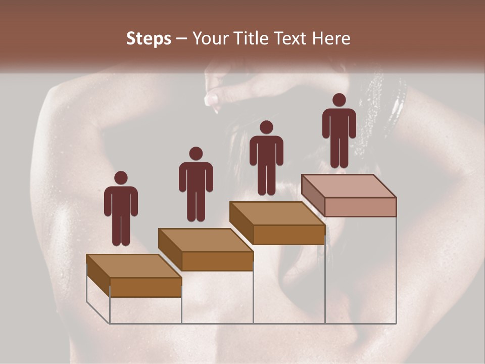 A Man With His Hands On His Head PowerPoint Template