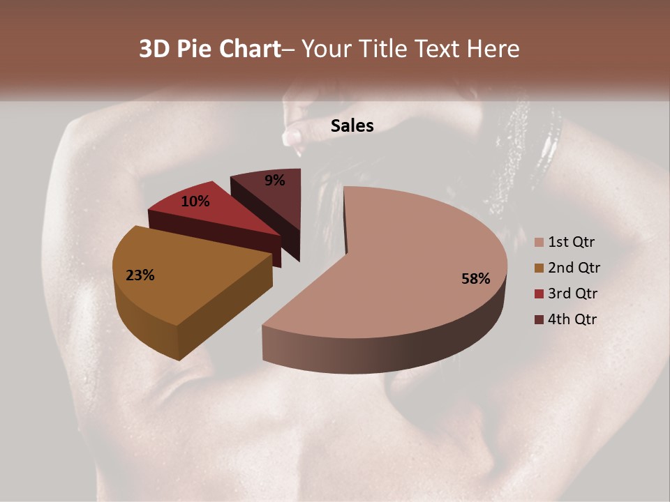 A Man With His Hands On His Head PowerPoint Template