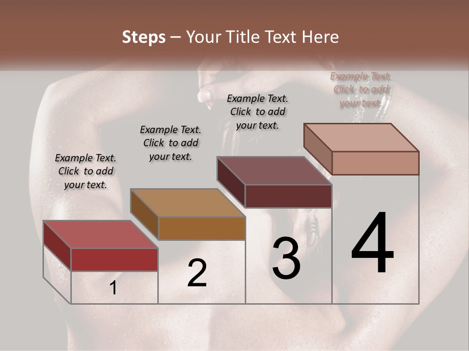 A Man With His Hands On His Head PowerPoint Template