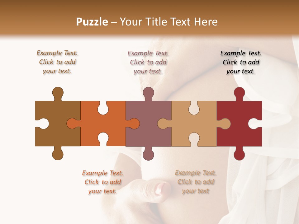 A Pregnant Woman Holding A Flower Powerpoint Presentation PowerPoint Template