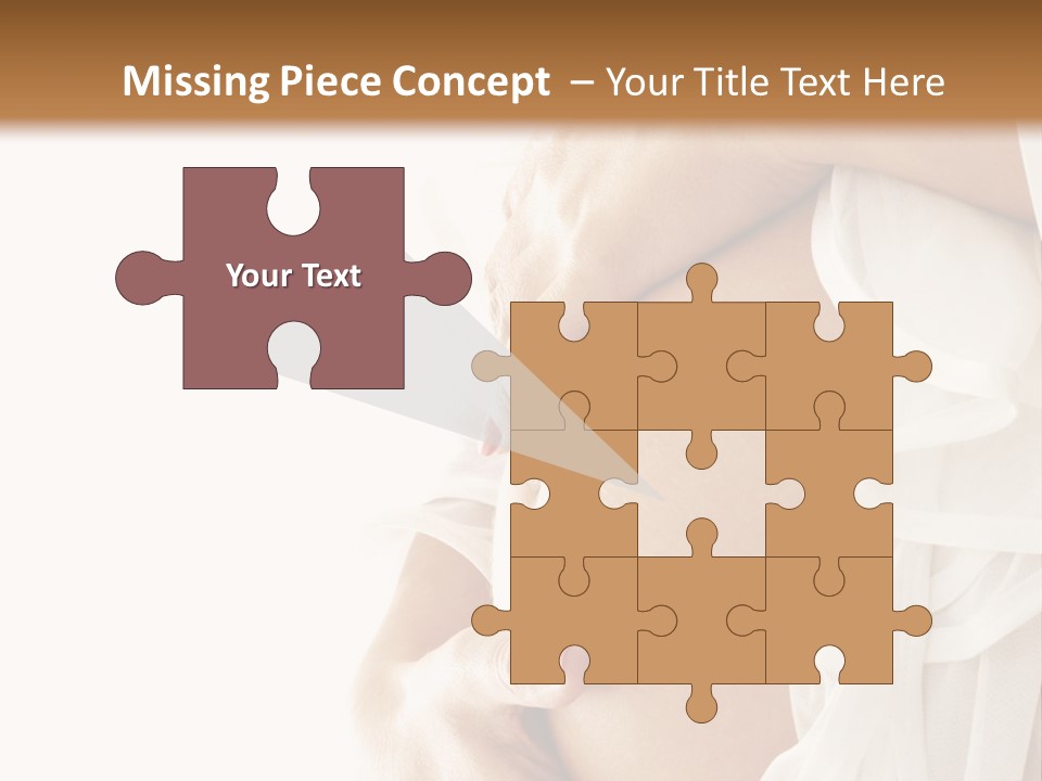 A Pregnant Woman Holding A Flower Powerpoint Presentation PowerPoint Template