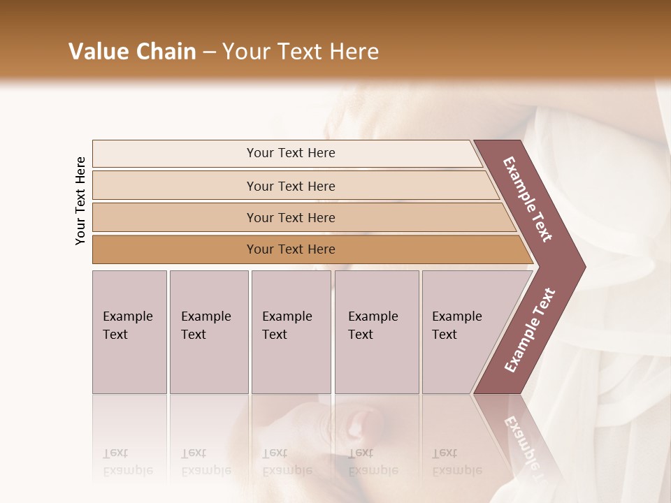 A Pregnant Woman Holding A Flower Powerpoint Presentation PowerPoint Template