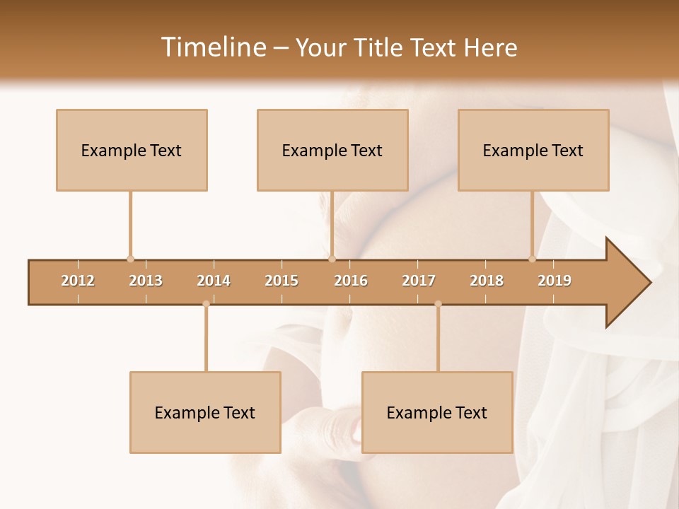 A Pregnant Woman Holding A Flower Powerpoint Presentation PowerPoint Template