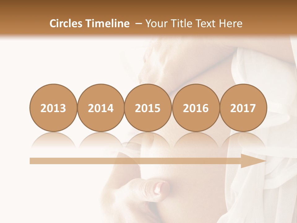 A Pregnant Woman Holding A Flower Powerpoint Presentation PowerPoint Template