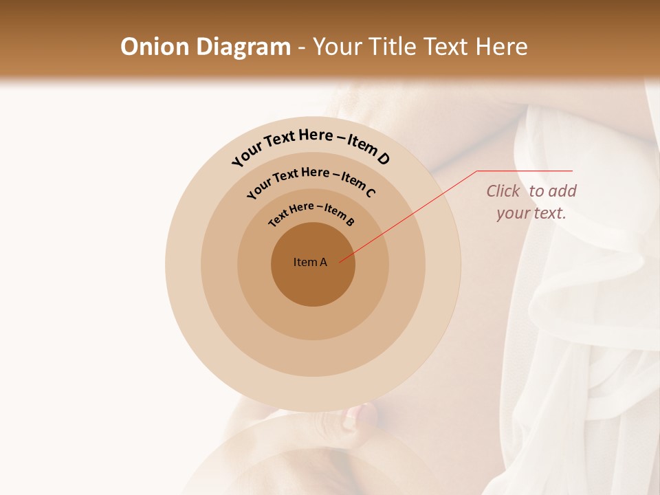 A Pregnant Woman Holding A Flower Powerpoint Presentation PowerPoint Template