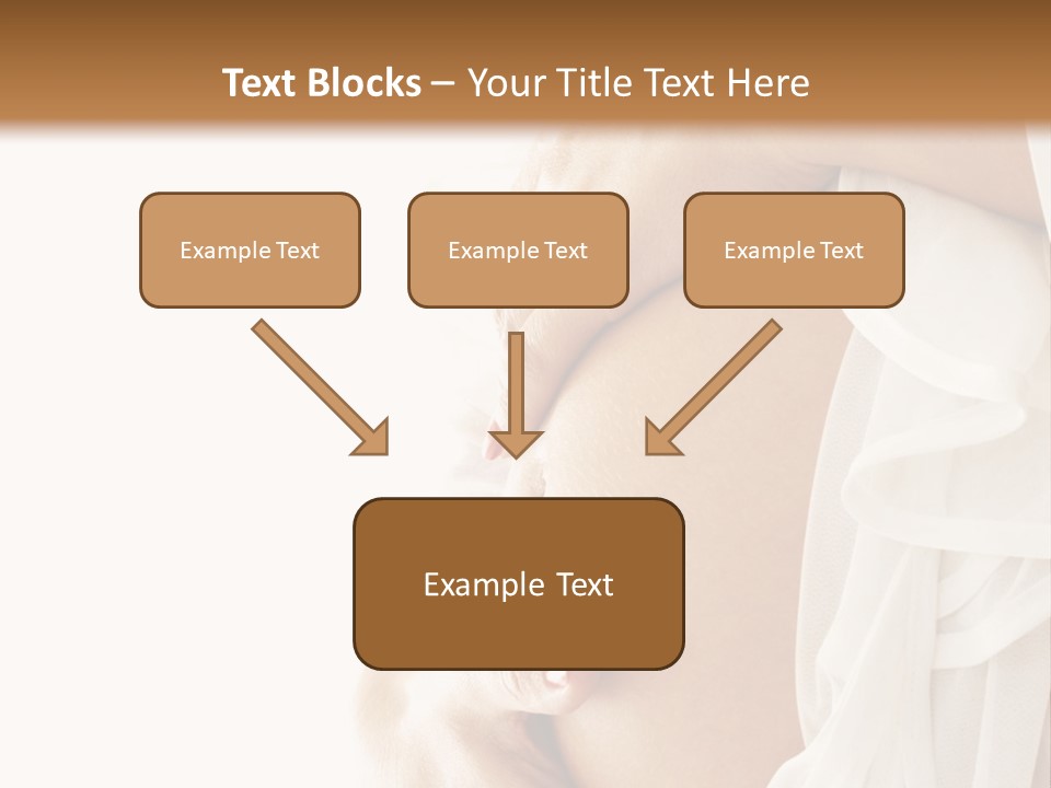 A Pregnant Woman Holding A Flower Powerpoint Presentation PowerPoint Template