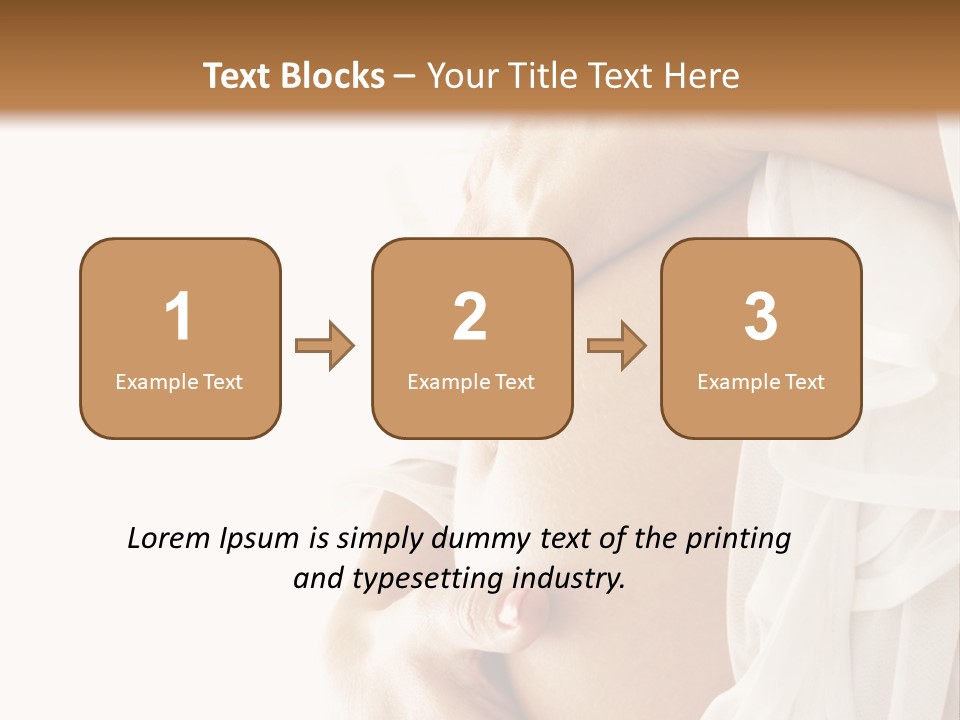 A Pregnant Woman Holding A Flower Powerpoint Presentation PowerPoint Template