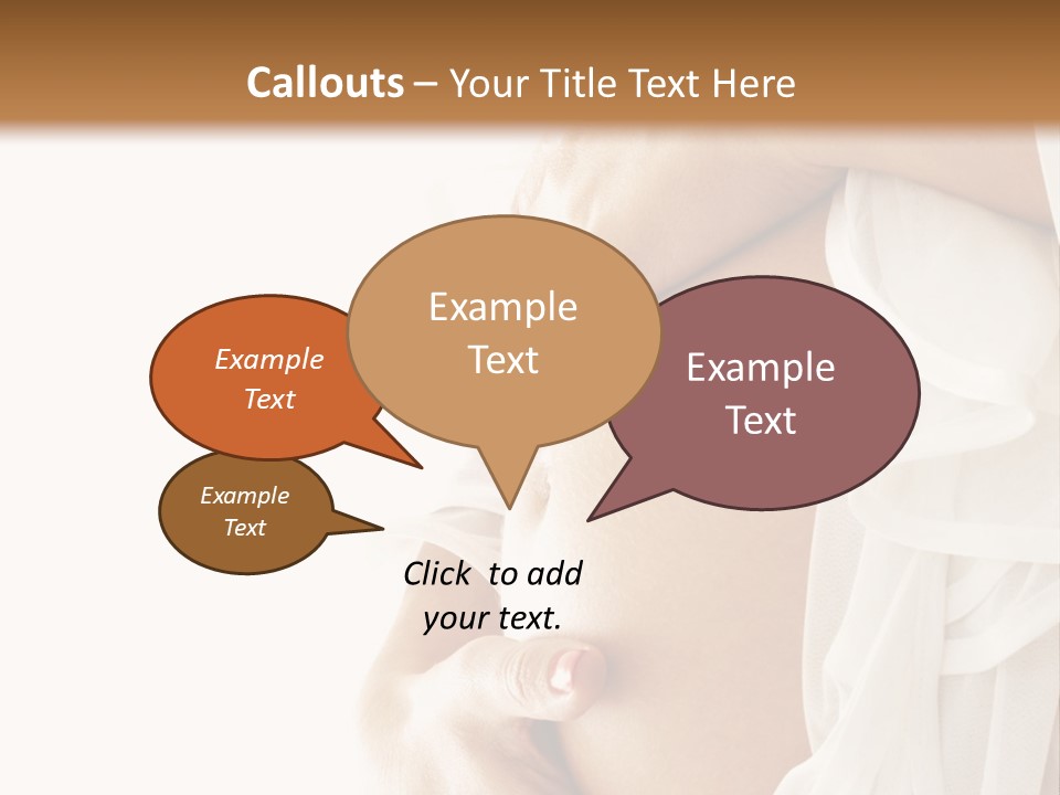 A Pregnant Woman Holding A Flower Powerpoint Presentation PowerPoint Template