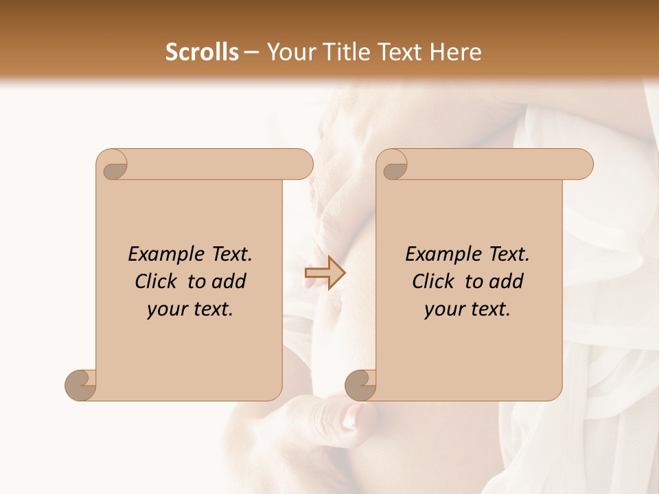 A Pregnant Woman Holding A Flower Powerpoint Presentation PowerPoint Template