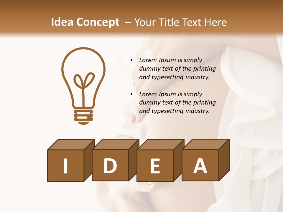 A Pregnant Woman Holding A Flower Powerpoint Presentation PowerPoint Template