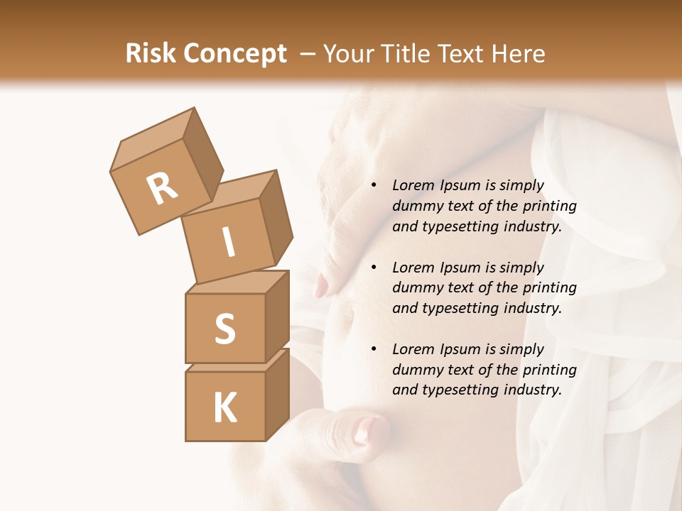 A Pregnant Woman Holding A Flower Powerpoint Presentation PowerPoint Template