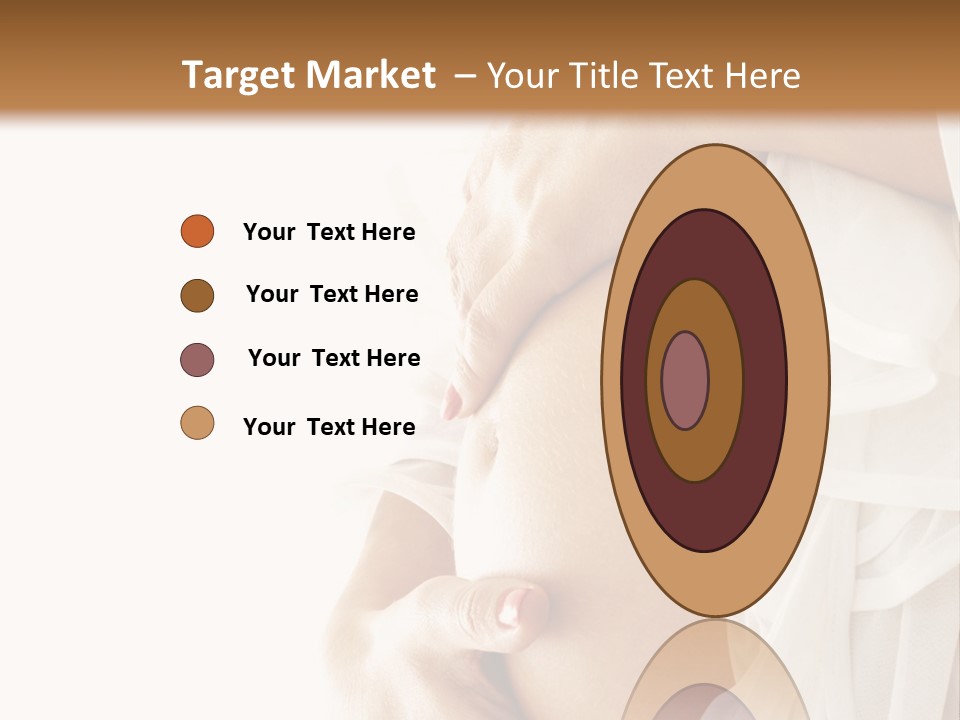 A Pregnant Woman Holding A Flower Powerpoint Presentation PowerPoint Template