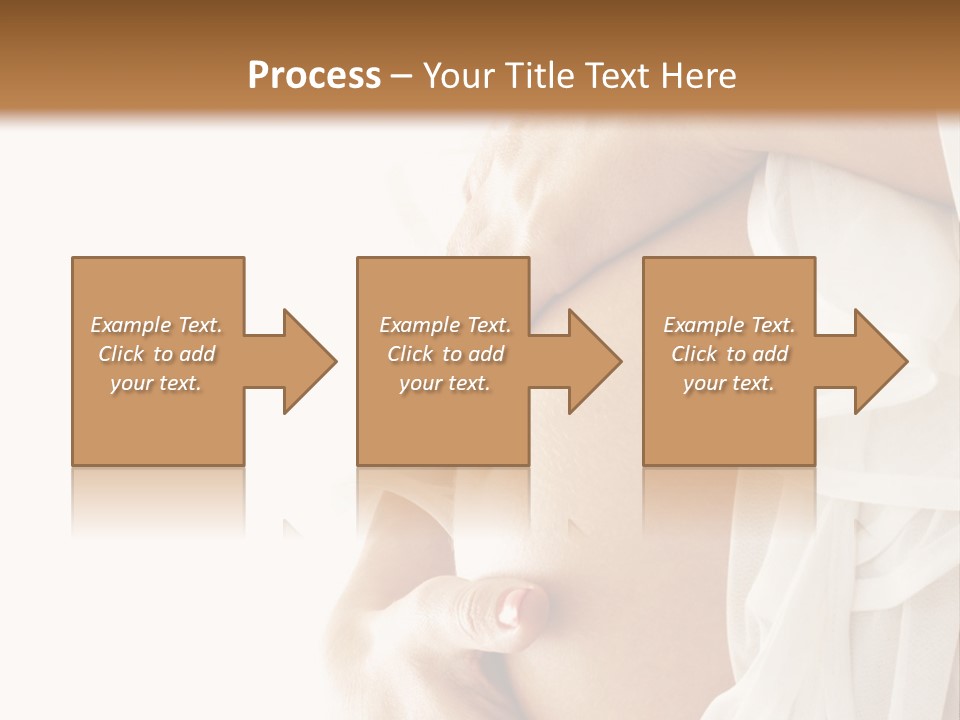 A Pregnant Woman Holding A Flower Powerpoint Presentation PowerPoint Template