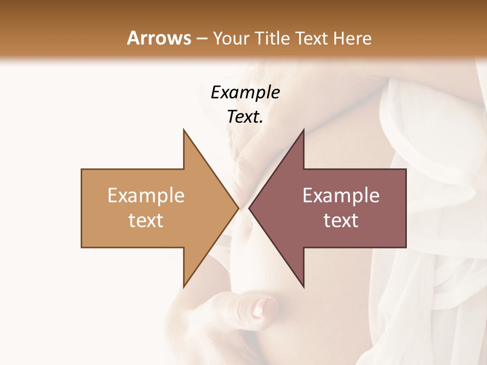 A Pregnant Woman Holding A Flower Powerpoint Presentation PowerPoint Template