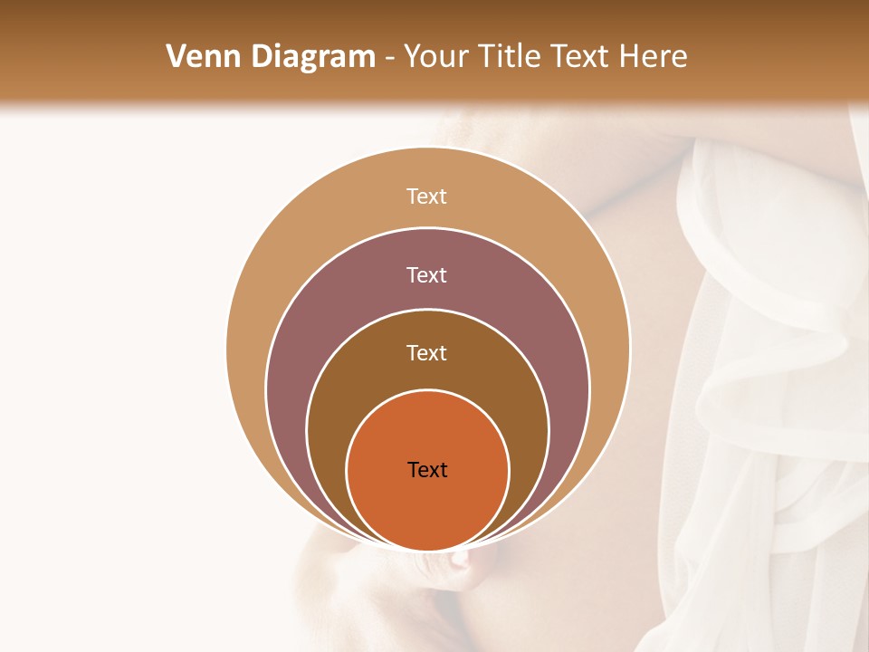 A Pregnant Woman Holding A Flower Powerpoint Presentation PowerPoint Template