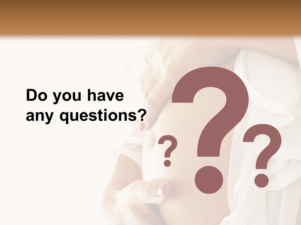 A Pregnant Woman Holding A Flower Powerpoint Presentation PowerPoint Template