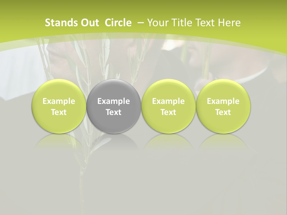 A Group Of Men Standing Next To Each Other PowerPoint Template