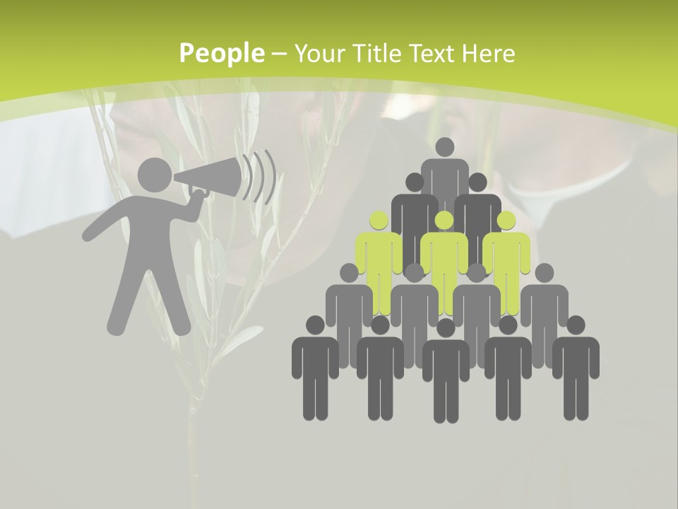 A Group Of Men Standing Next To Each Other PowerPoint Template