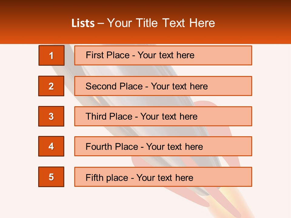 A Powerpoint Presentation With A Rocket Going Through It PowerPoint Template