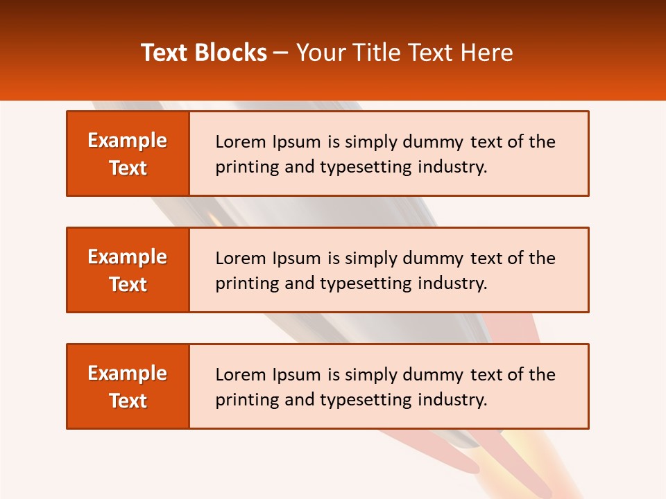 A Powerpoint Presentation With A Rocket Going Through It PowerPoint Template